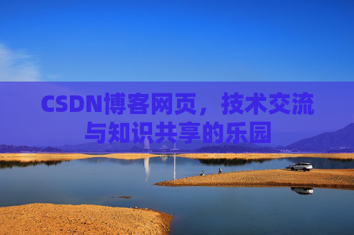 CSDN博客网页，技术交流与知识共享的乐园